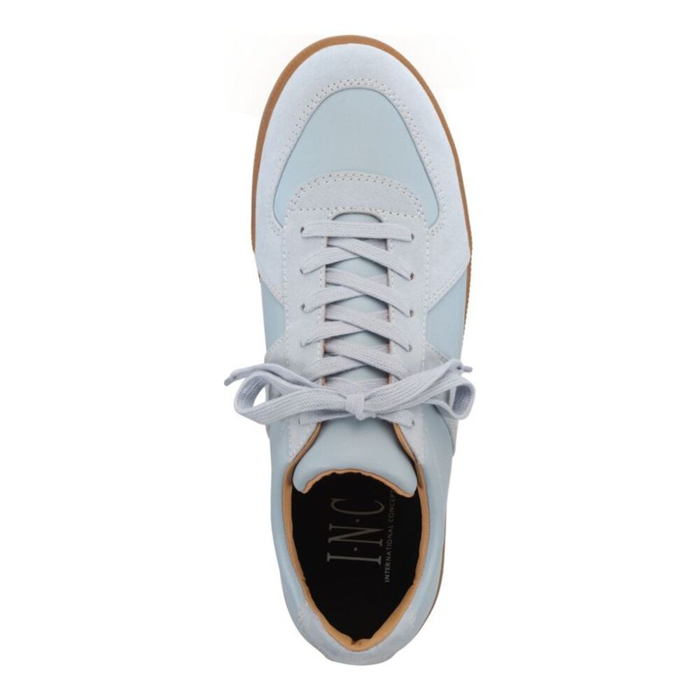 INC Mens Light Blue Harlan Round Toe Platform Athletic Sneakers Shoes 9.5 M - Picture 3 of 4